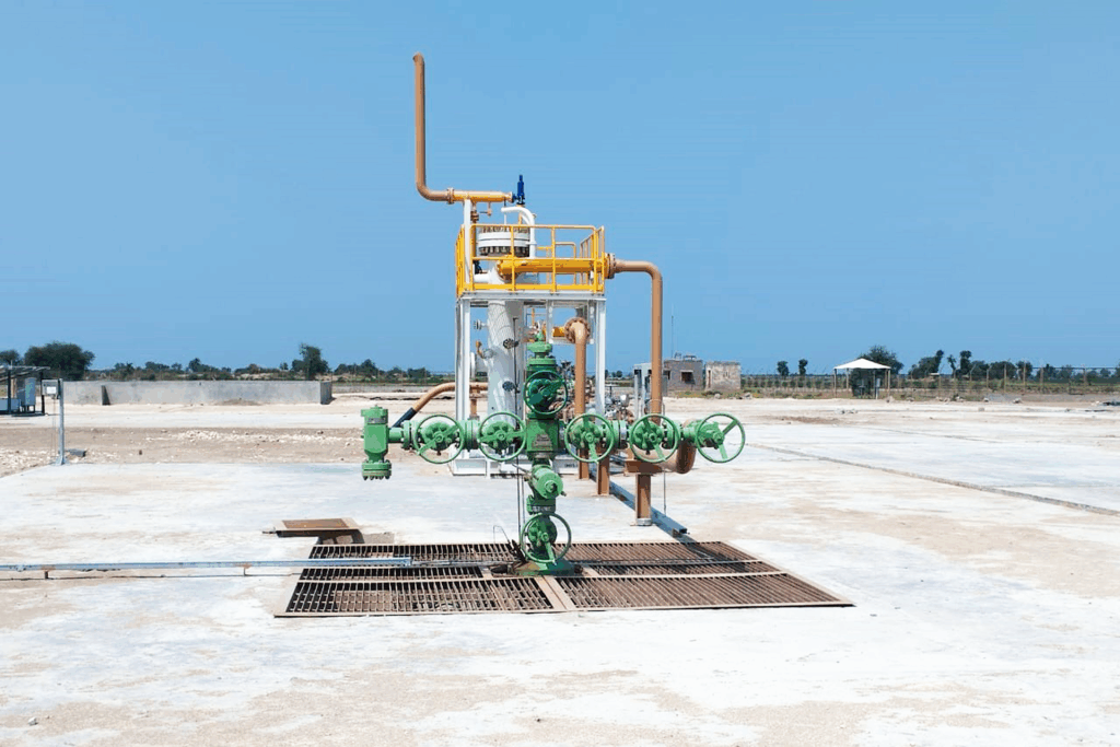 Oil & Gas Discovery | Mari Ghazij CF-B1 Well, Sindh Province
